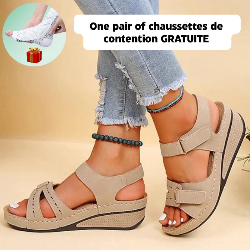 Fashionable orthopedic sandals for summer