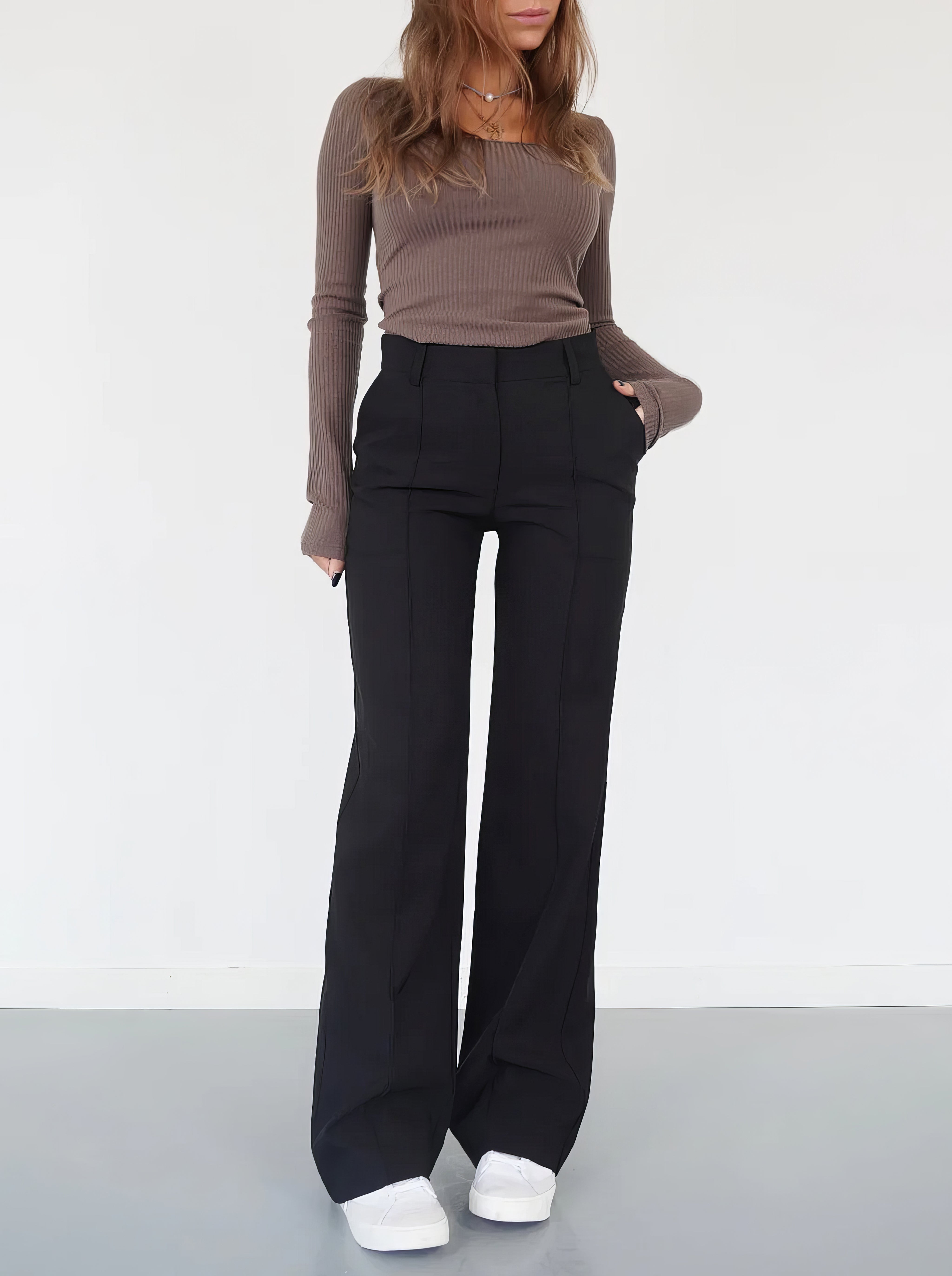 Wide trousers