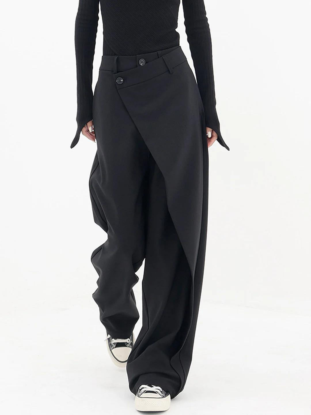 Tina™ - Wide Cross-Front Trousers for Women