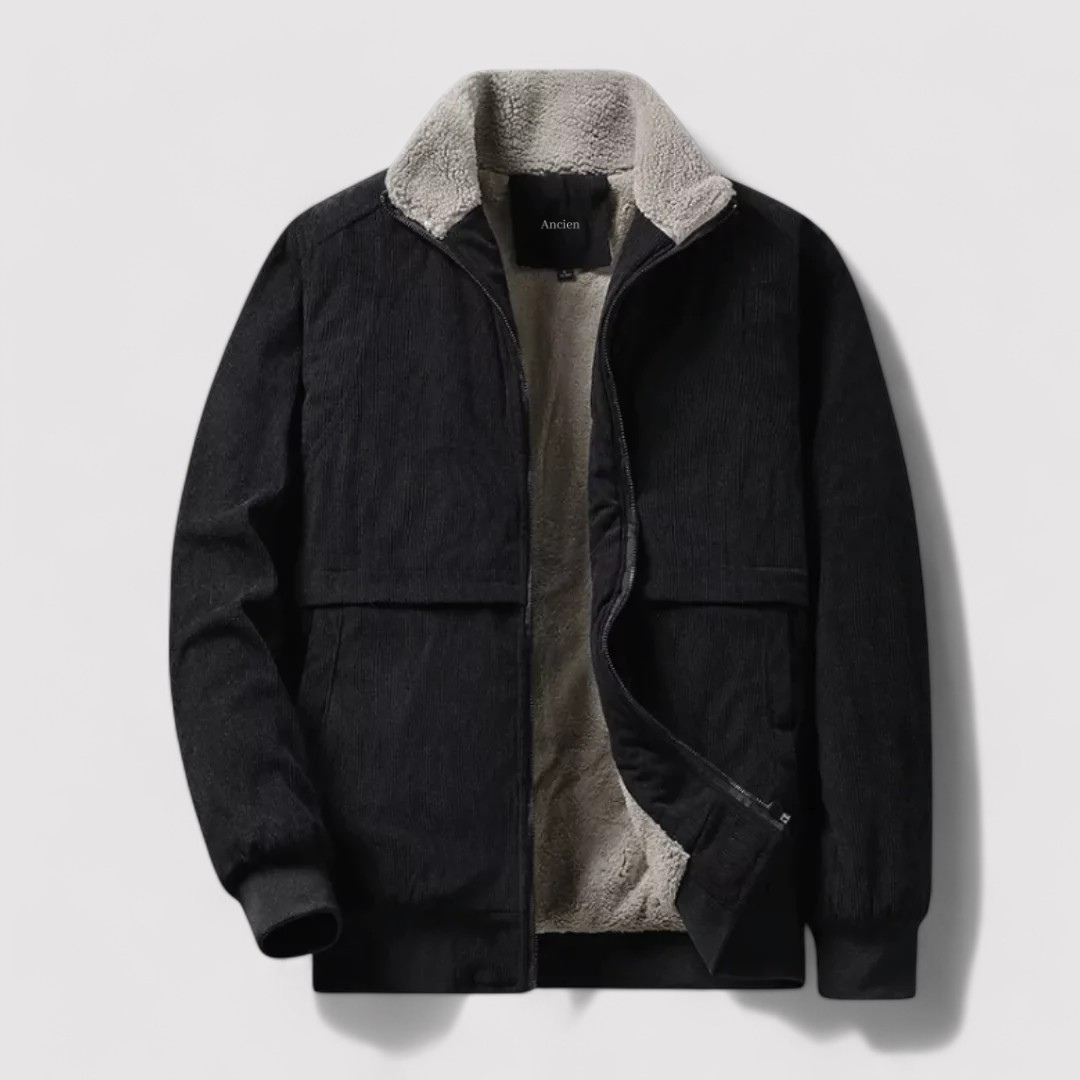 Ancien | Old Money Men's Fleece Corduroy Jacket