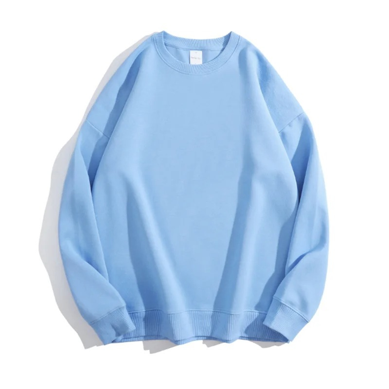 Basic sweatshirt with a round neckline for everyday comfort