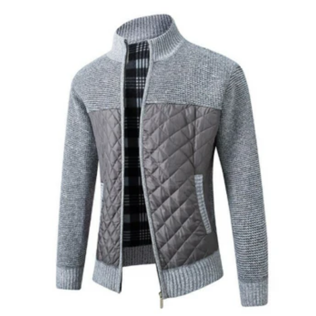 Gru | Winter Quilted Zip Up Jacket For Men