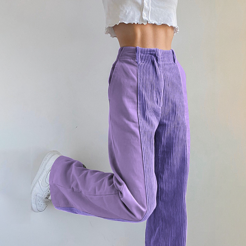 Stylish corduroy trousers