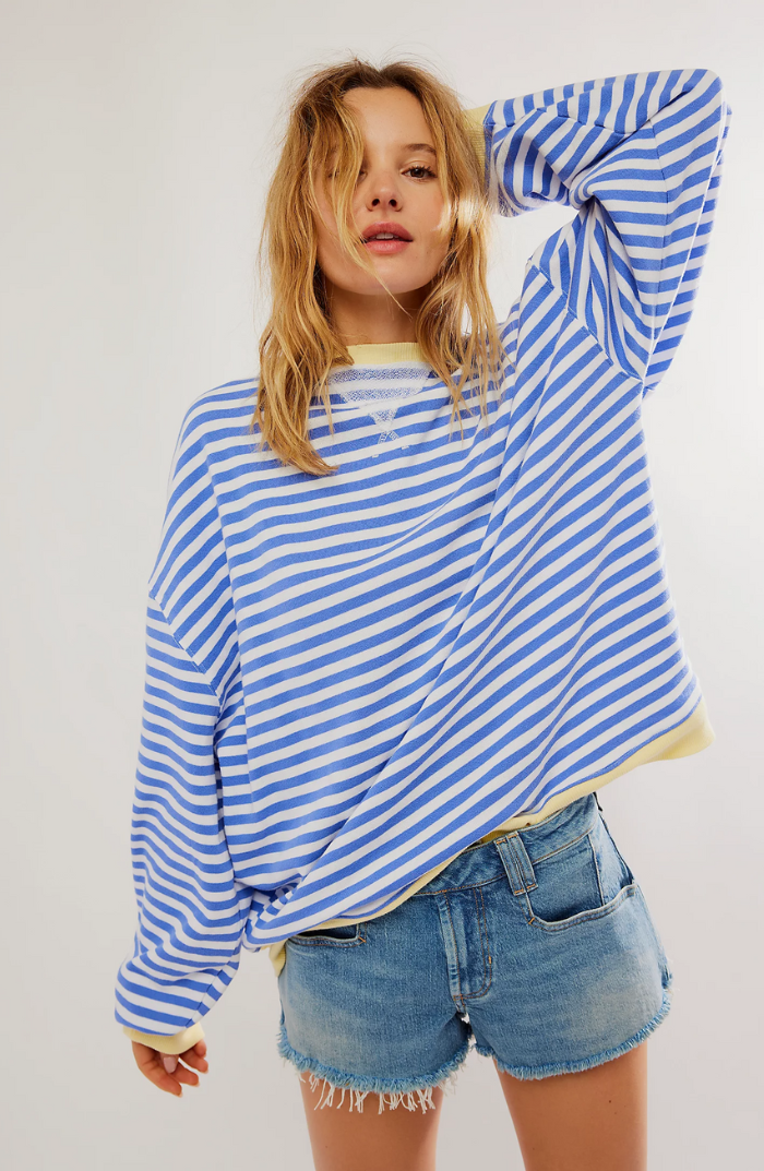 Solenn - Cozy Stripes Sweatshirt