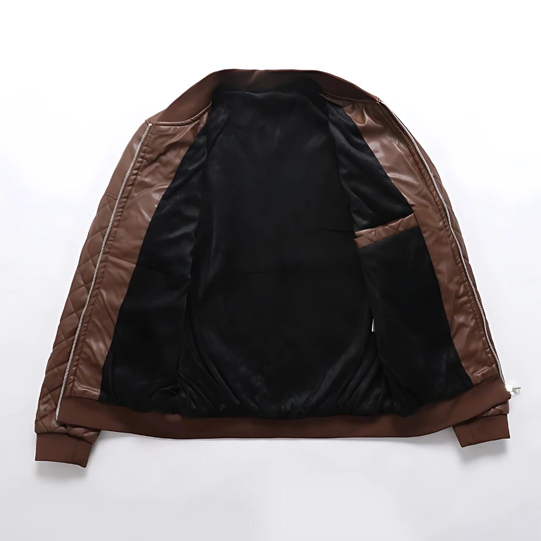 Men's Vintage Moto PU Jacket