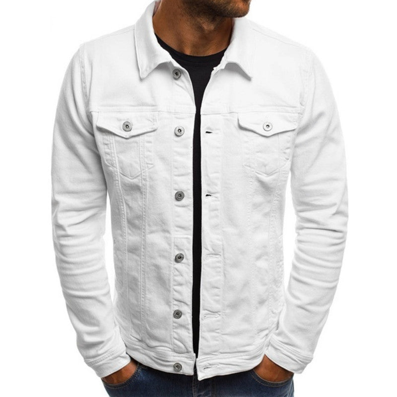 Casual denim jacket for men