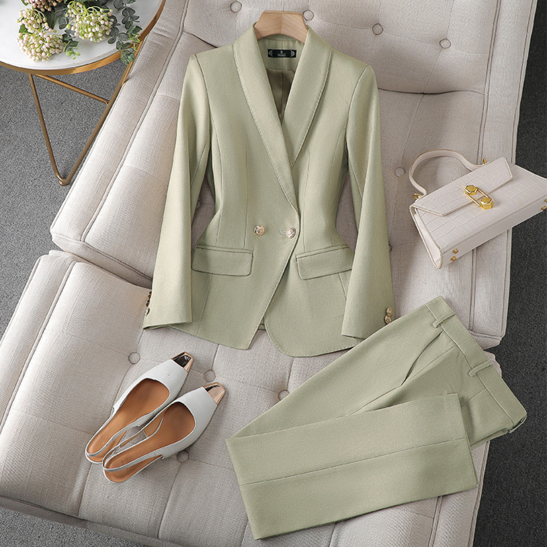 Marcy - Blazer Two-piece Set