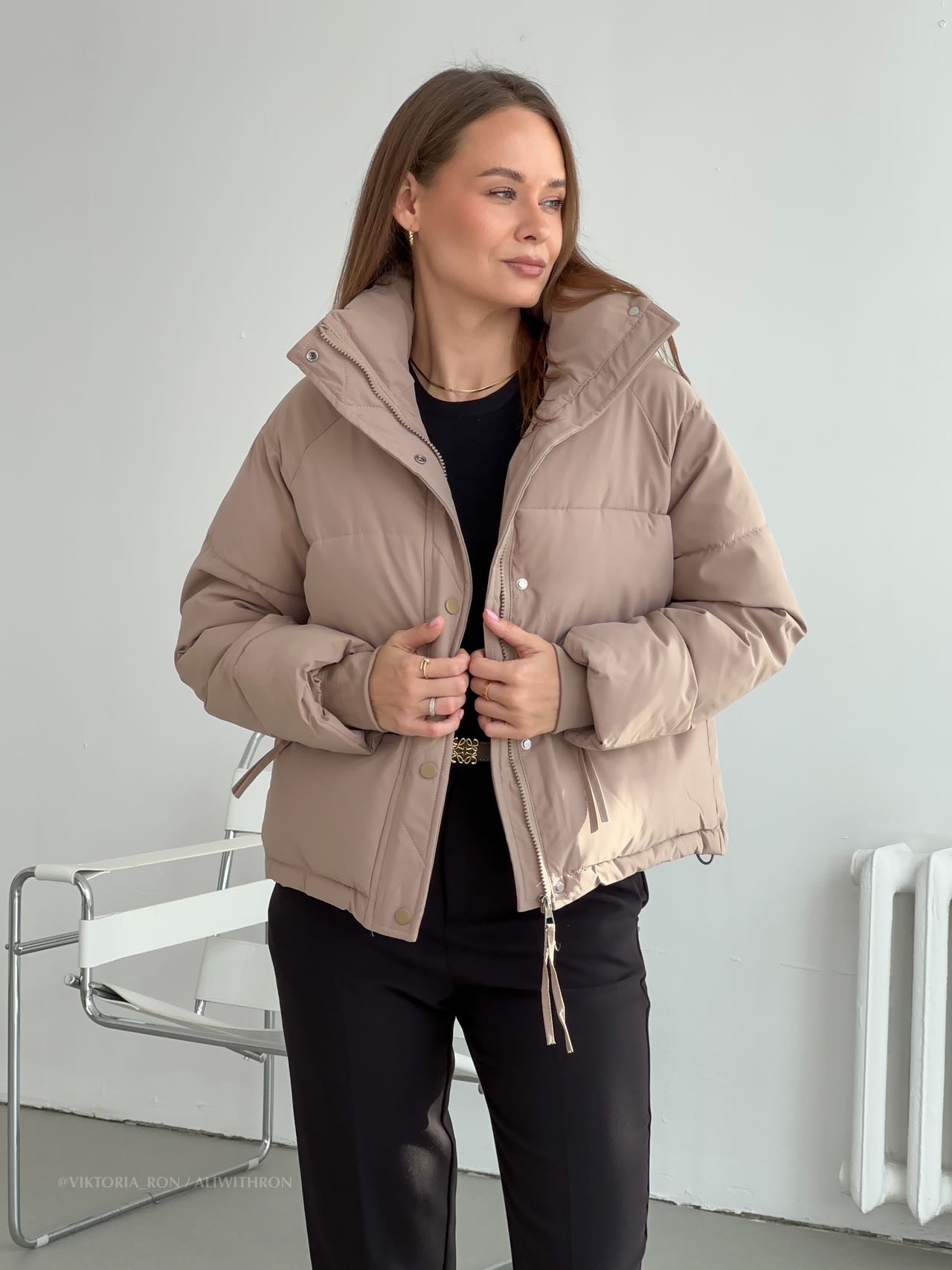 Fashionable winter coat for women