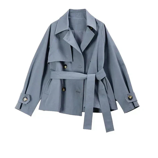 Alora - casual belted trench coat