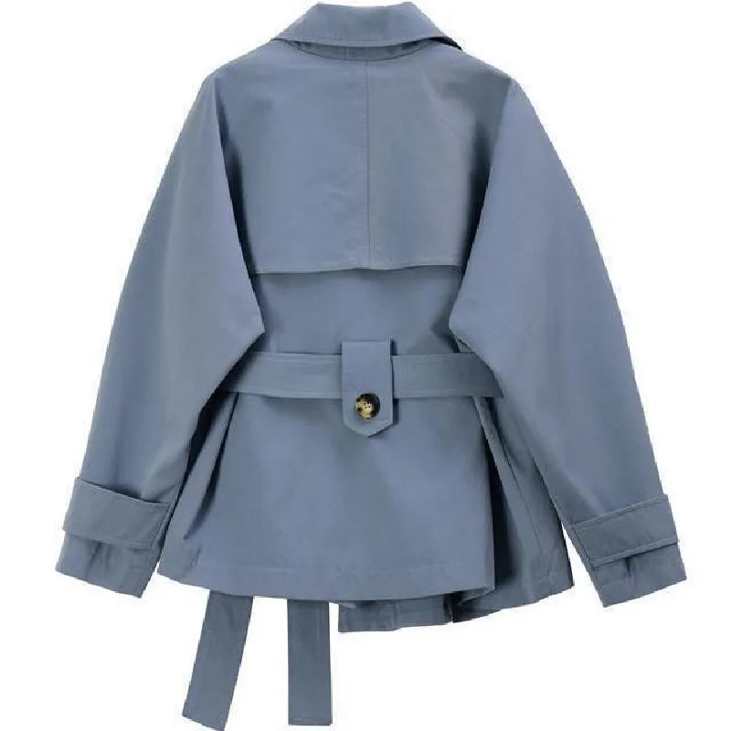 Alora - casual belted trench coat