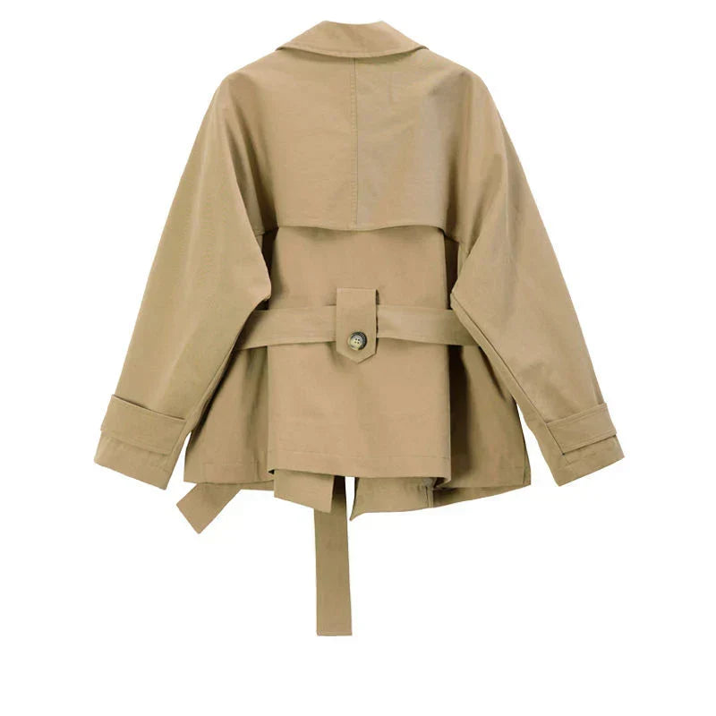 Alora - casual belted trench coat