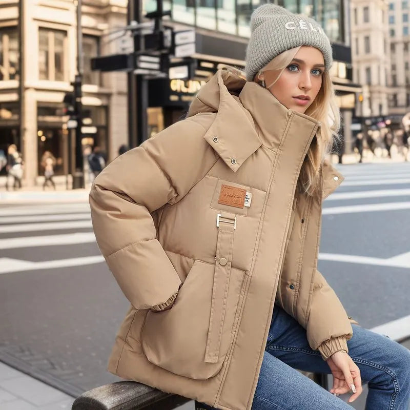 Luxurious warm winter jacket