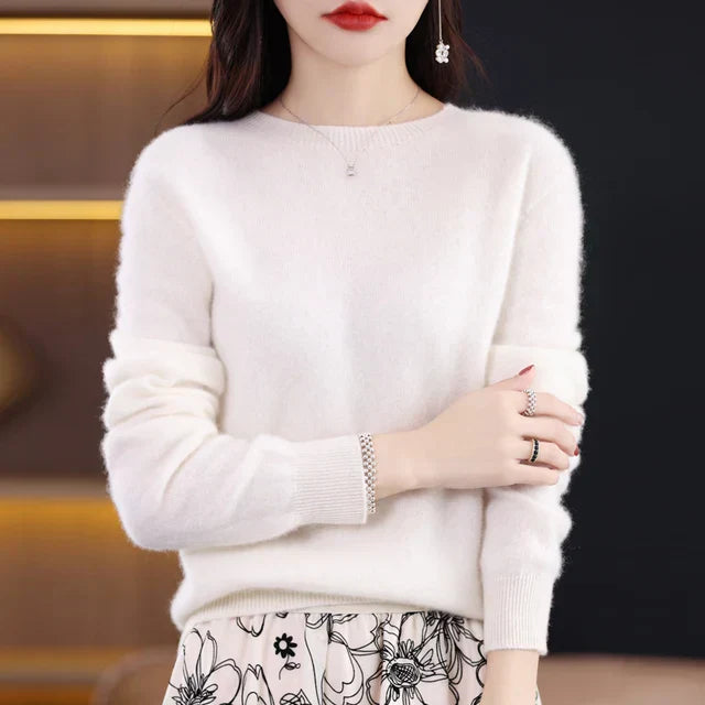 Julieta™ - Round Neck Knit Sweater