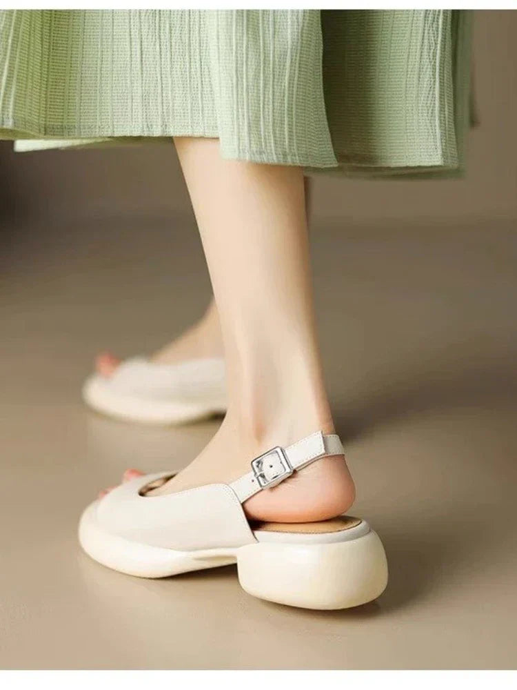 Summery high heel sandals