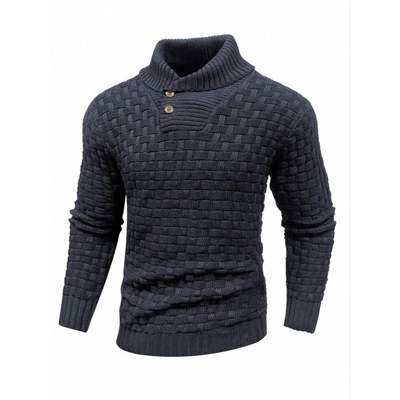 Timothi™ - Men's Knit Turtleneck Sweater