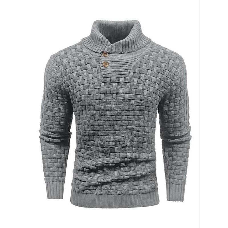 Timothi™ - Men's Knit Turtleneck Sweater