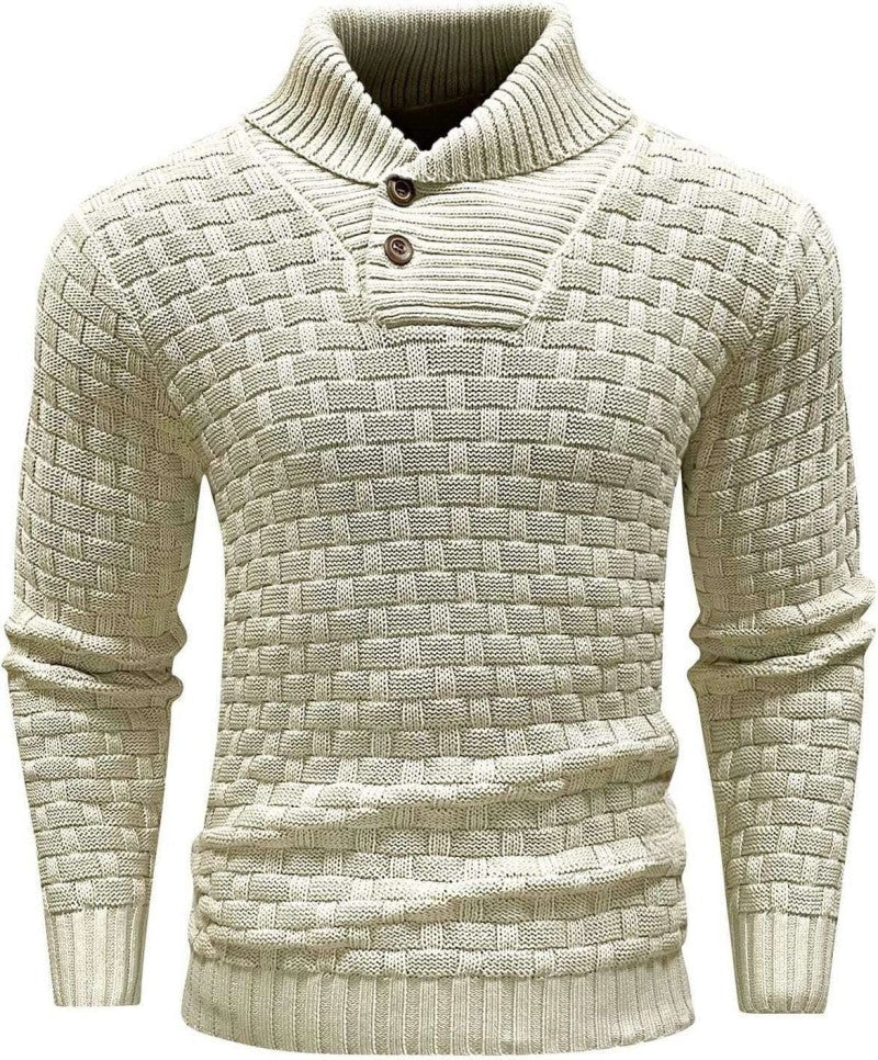 Timothi™ - Men's Knit Turtleneck Sweater