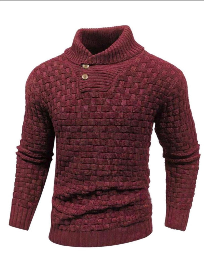 Timothi™ - Men's Knit Turtleneck Sweater