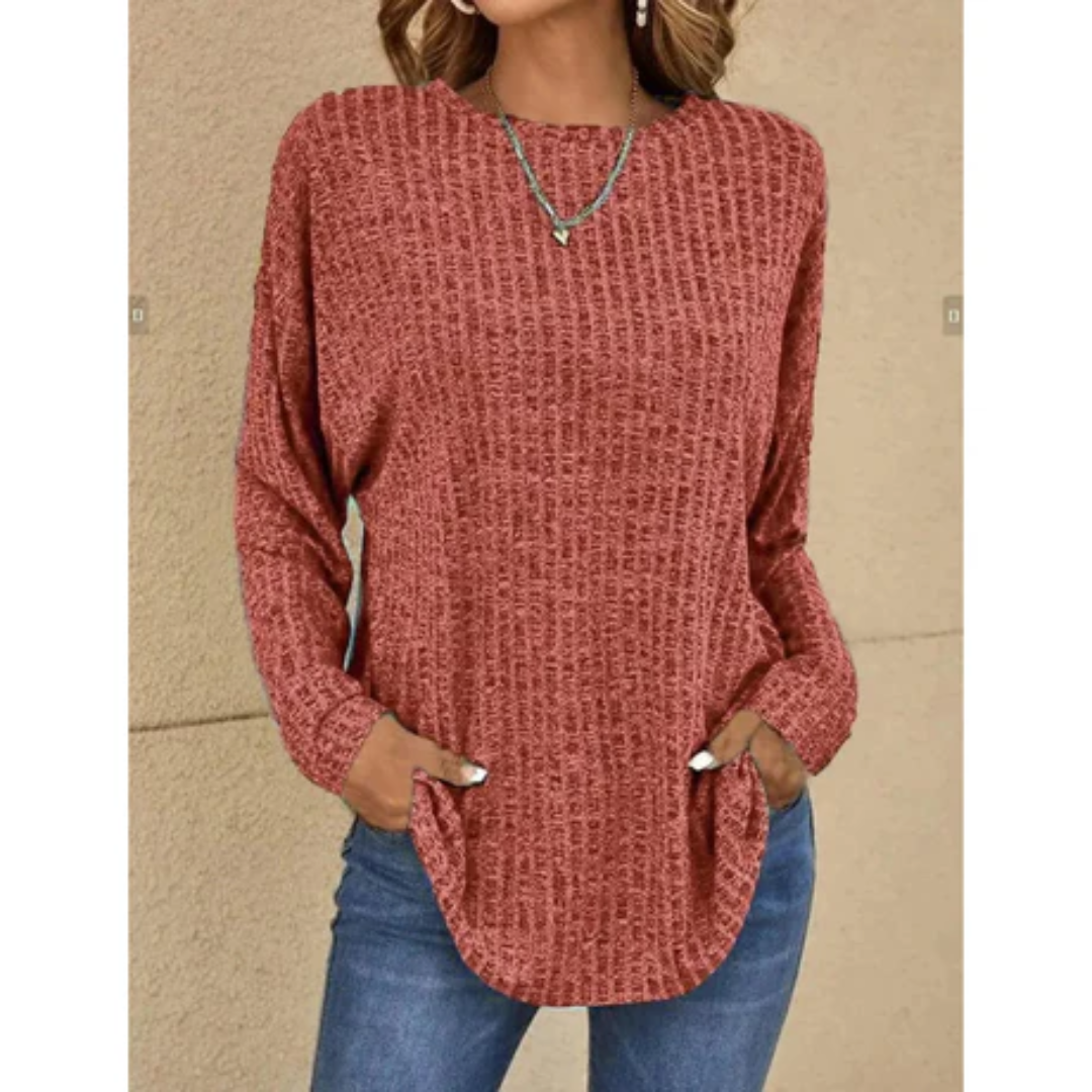 Aurea | Warm Ribbed Sweater For Women