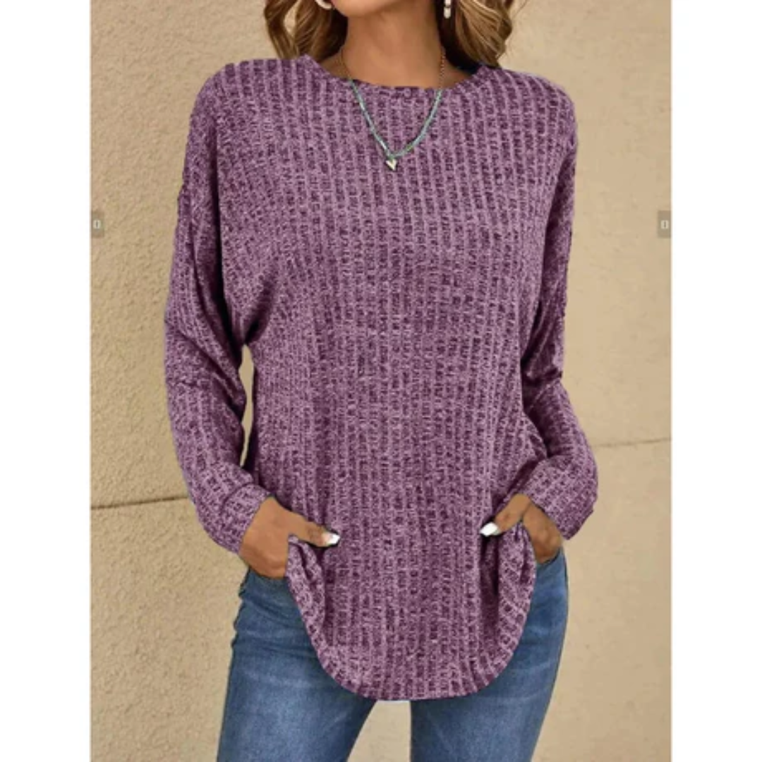 Aurea | Warm Ribbed Sweater For Women