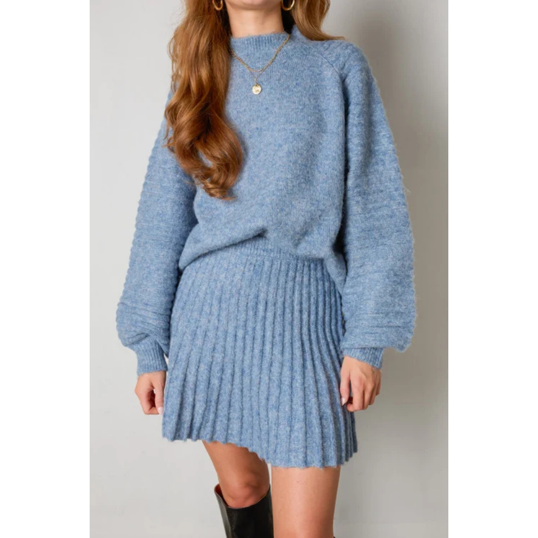 Zoene | Comfortable Sweater and Skirt Set for Women