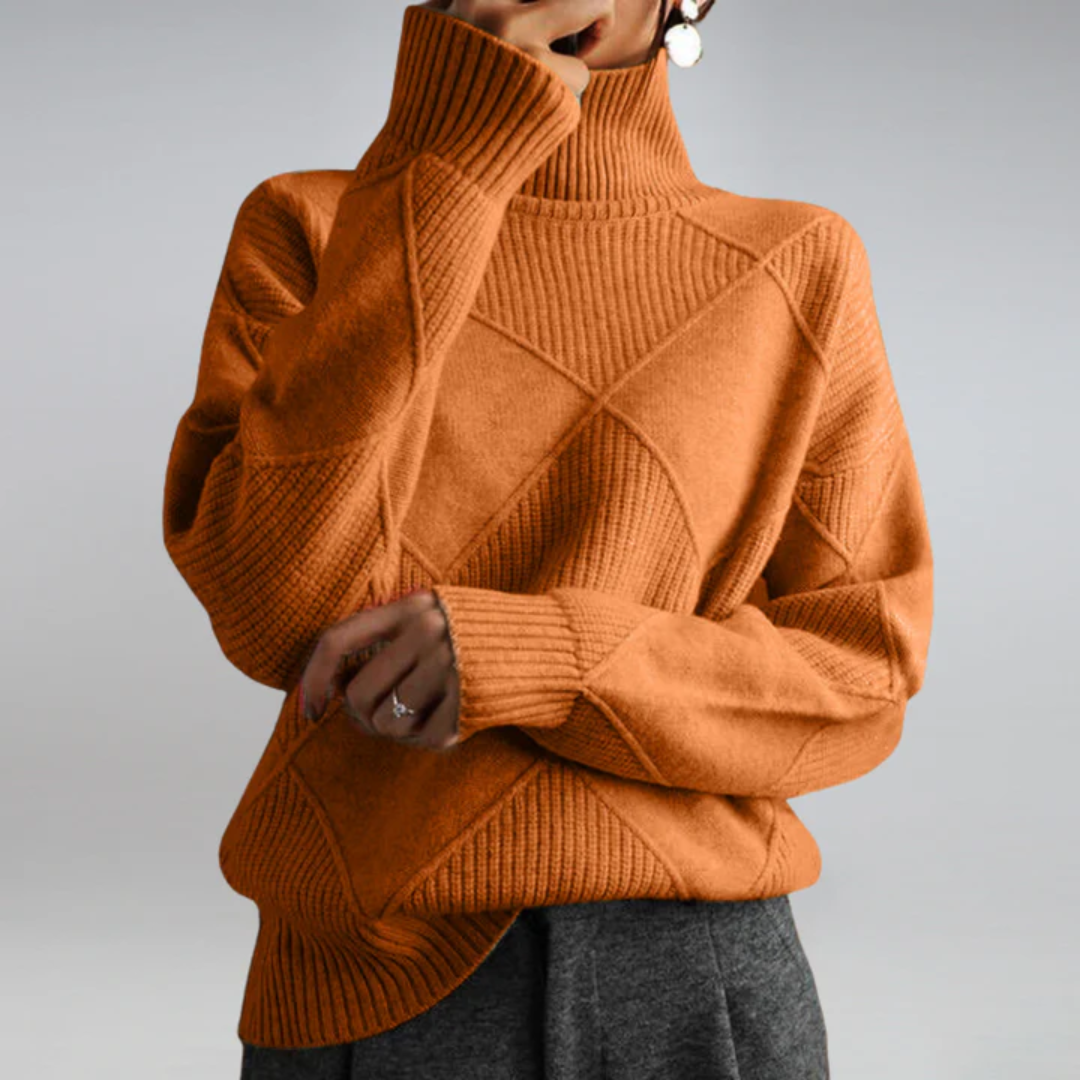 Adelaide | Knitted Turtleneck Sweater For Women