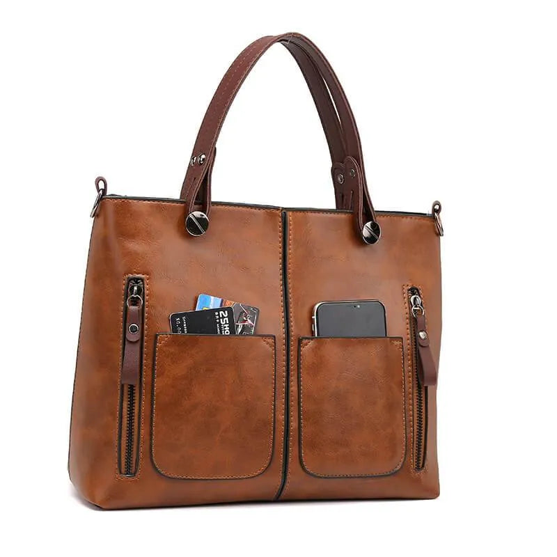 Old-fashioned shoulder bag