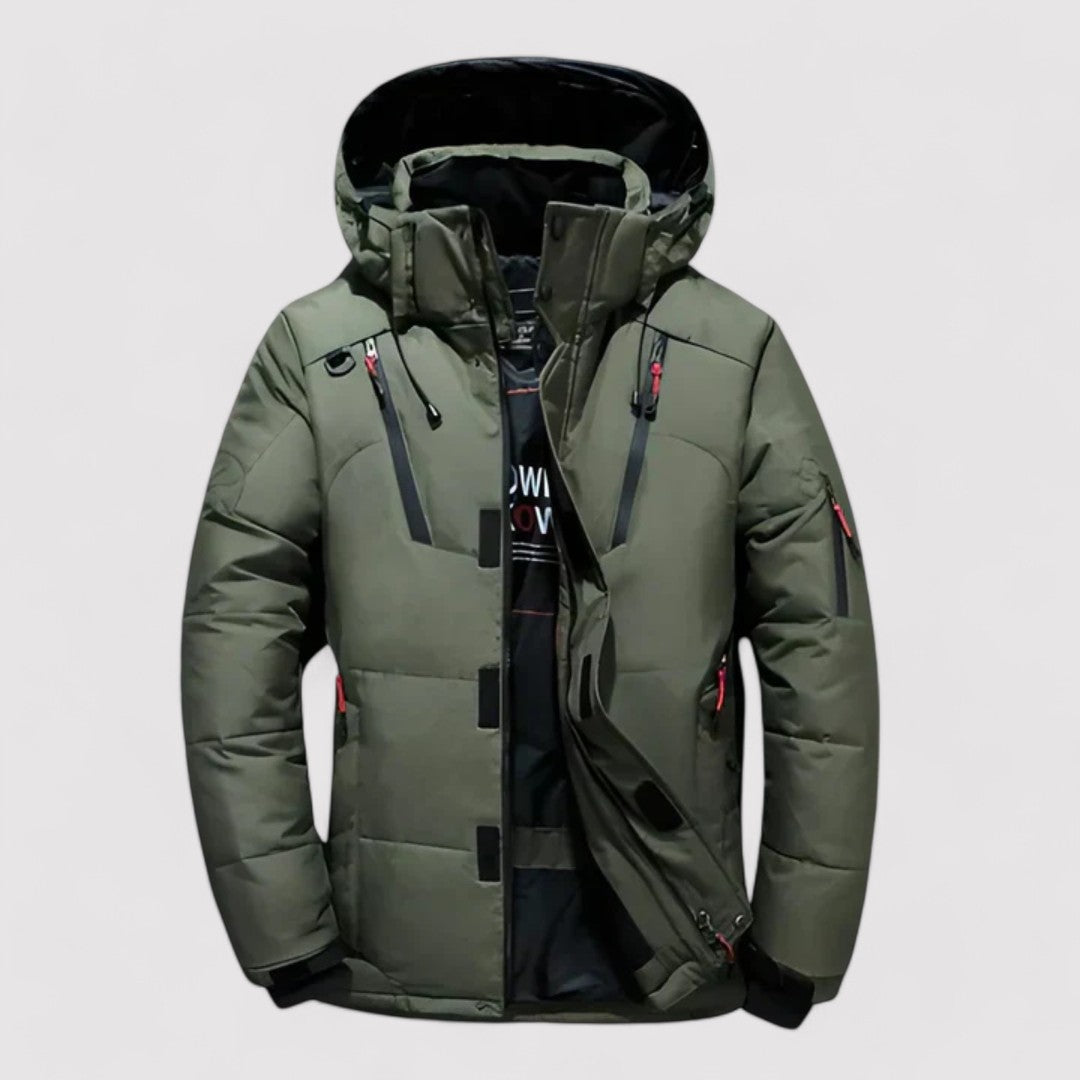 Ancien | Sporty Winter Jacket for Men with Waterproof Protection