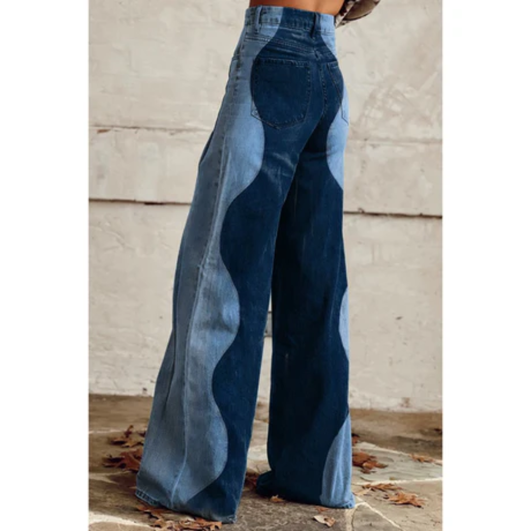 Amy | Casual High Waisted Wide Leg Pants For Women