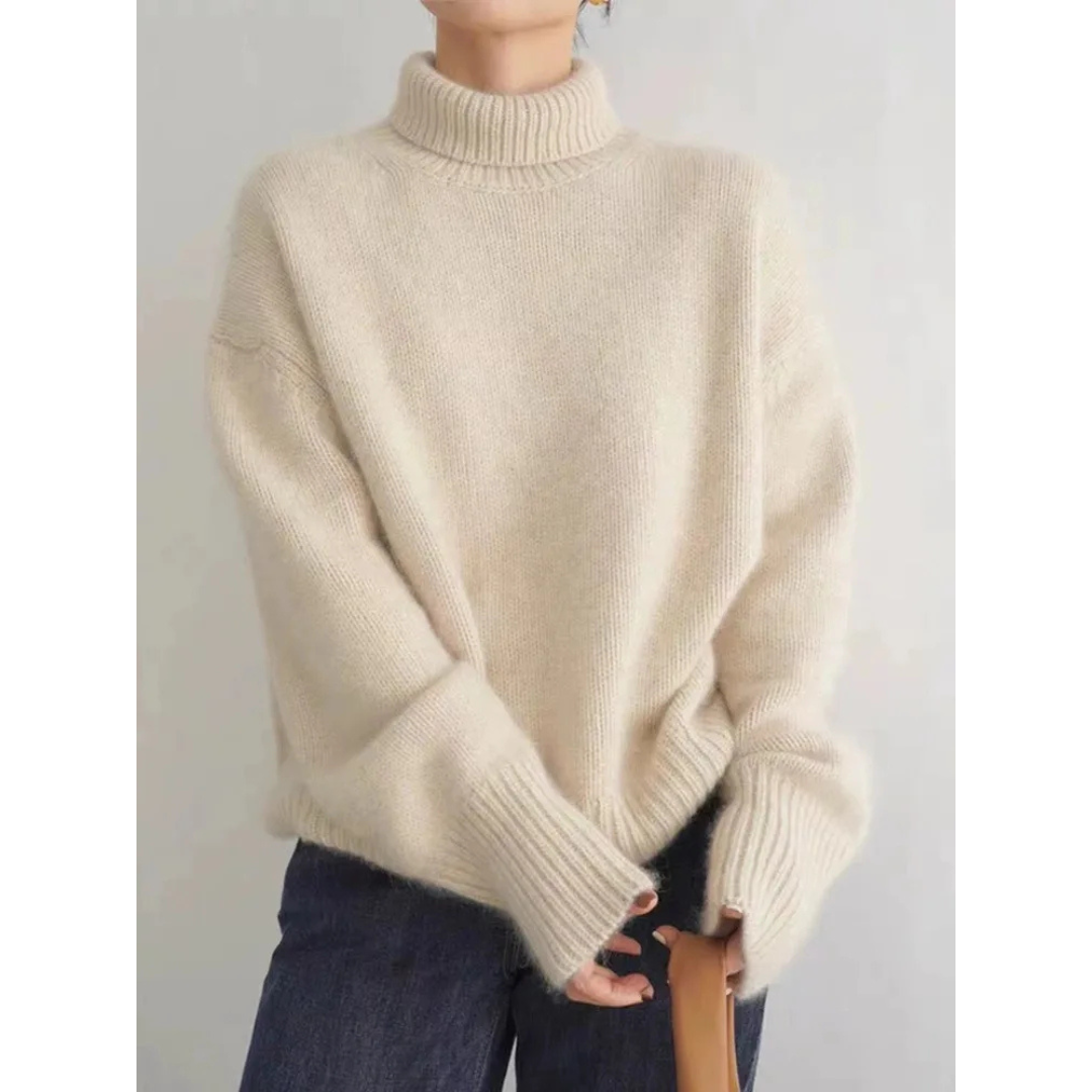 Serenita | Warm Turtleneck Long Sleeves Sweater for Women