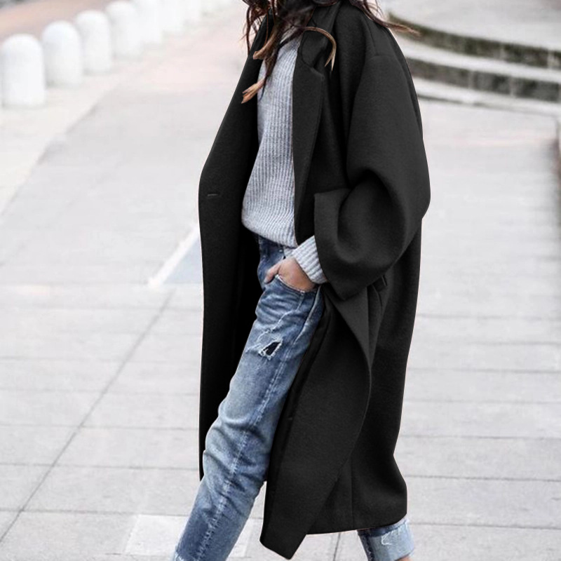 Naomi - stylish warm loose overcoat