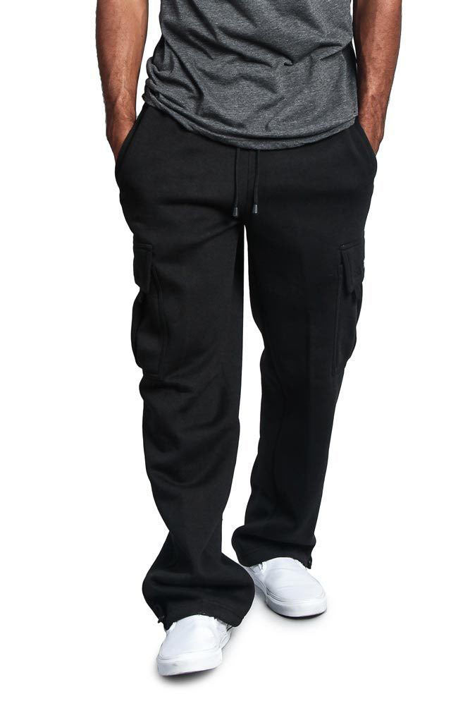 Casual sports multi-pocket trousers