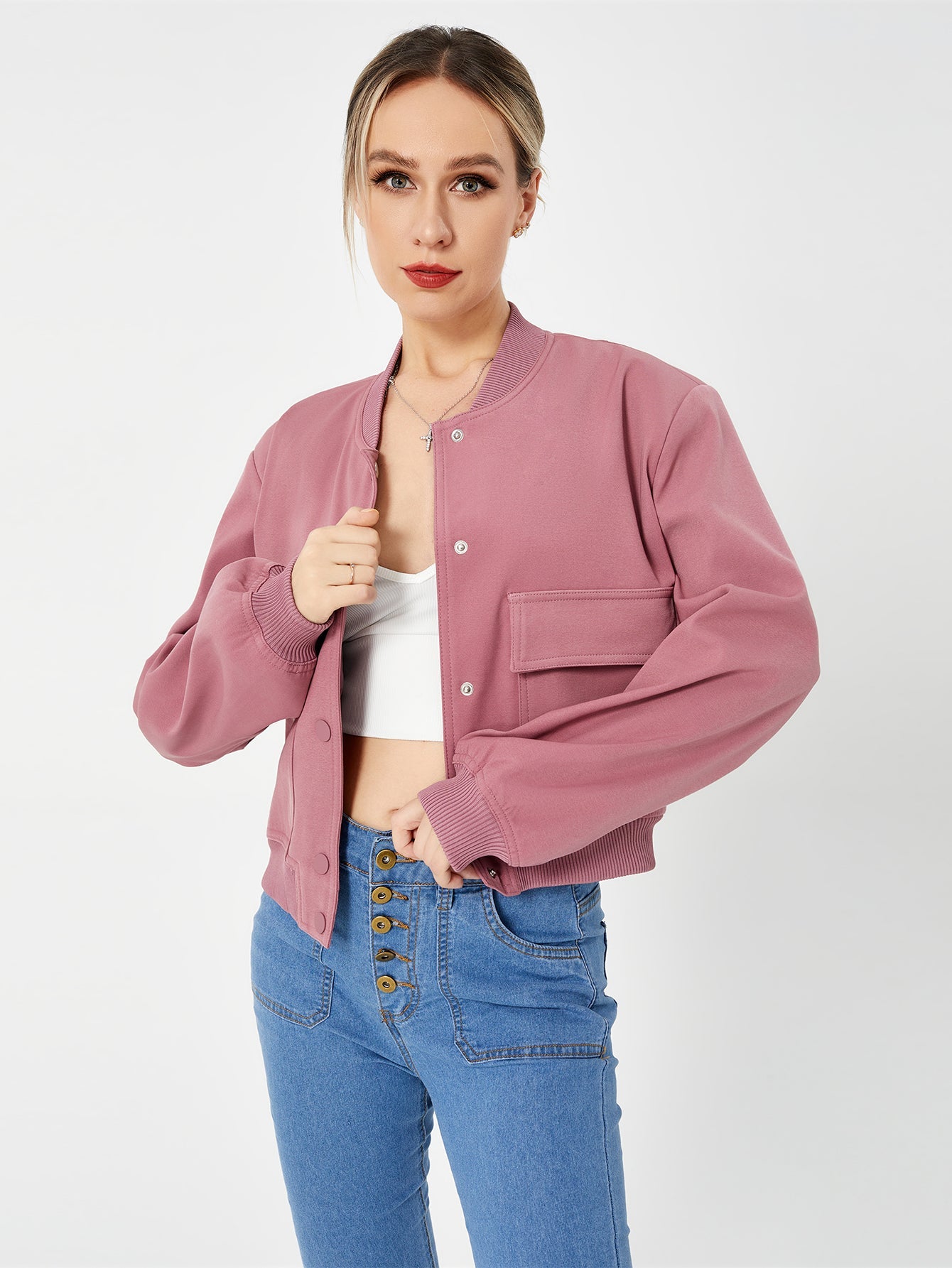 Women's Thin Bomber Jacket