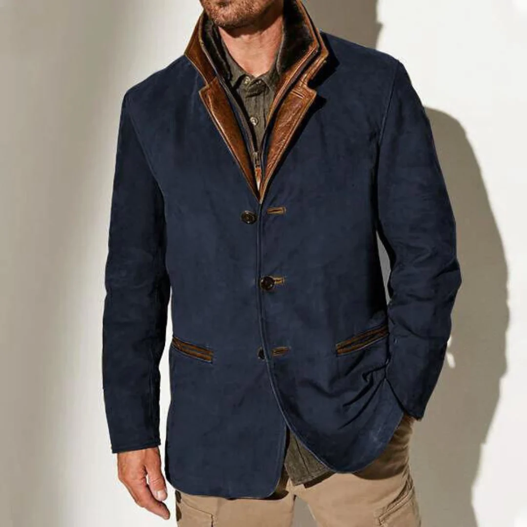 Gerard | Classic Winter Layered Coat For Men