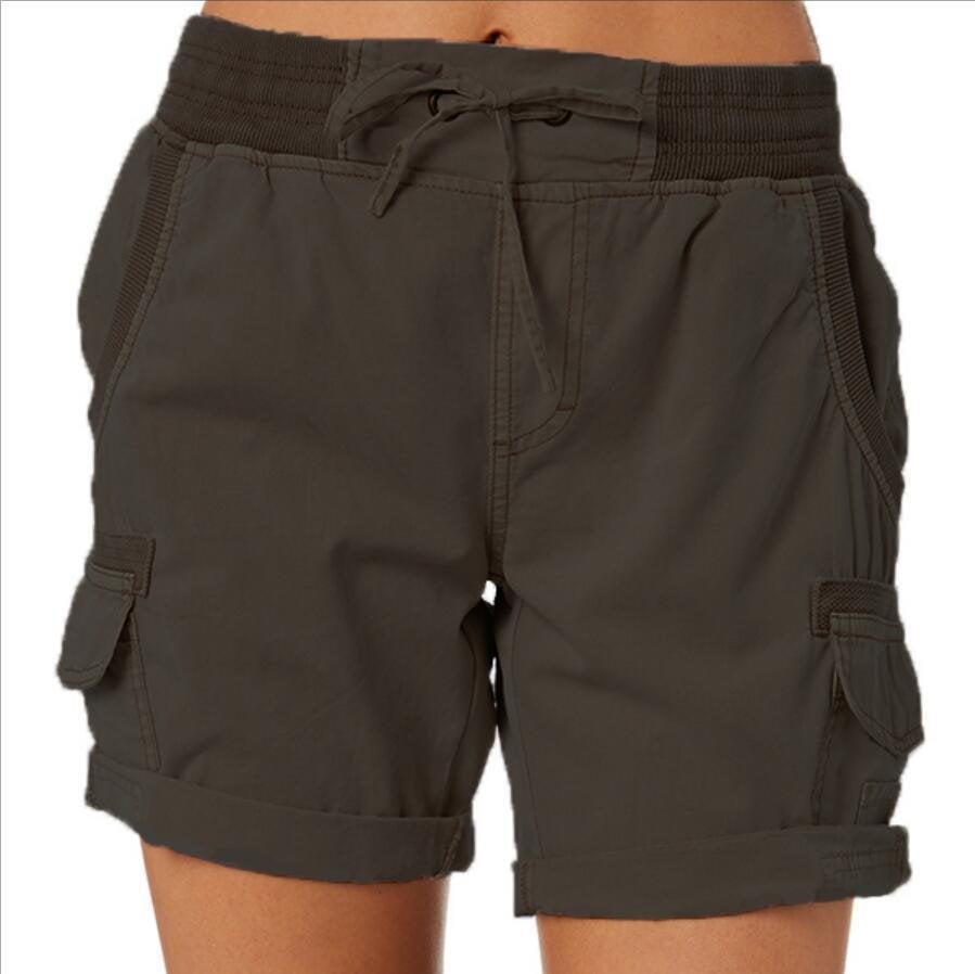 Elegant shorts with high waist