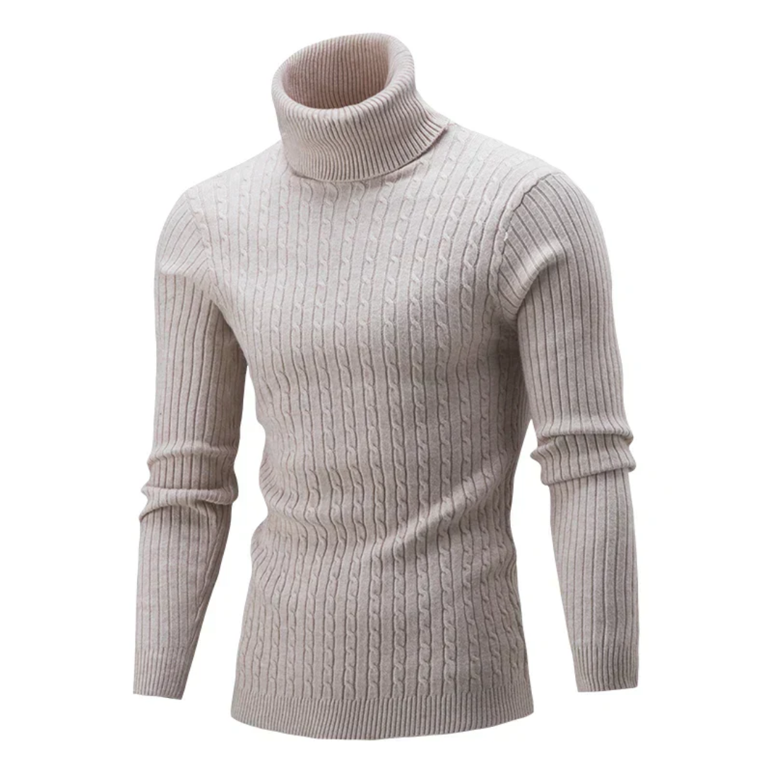 Keith | Turtleneck Knit Sweater For Men