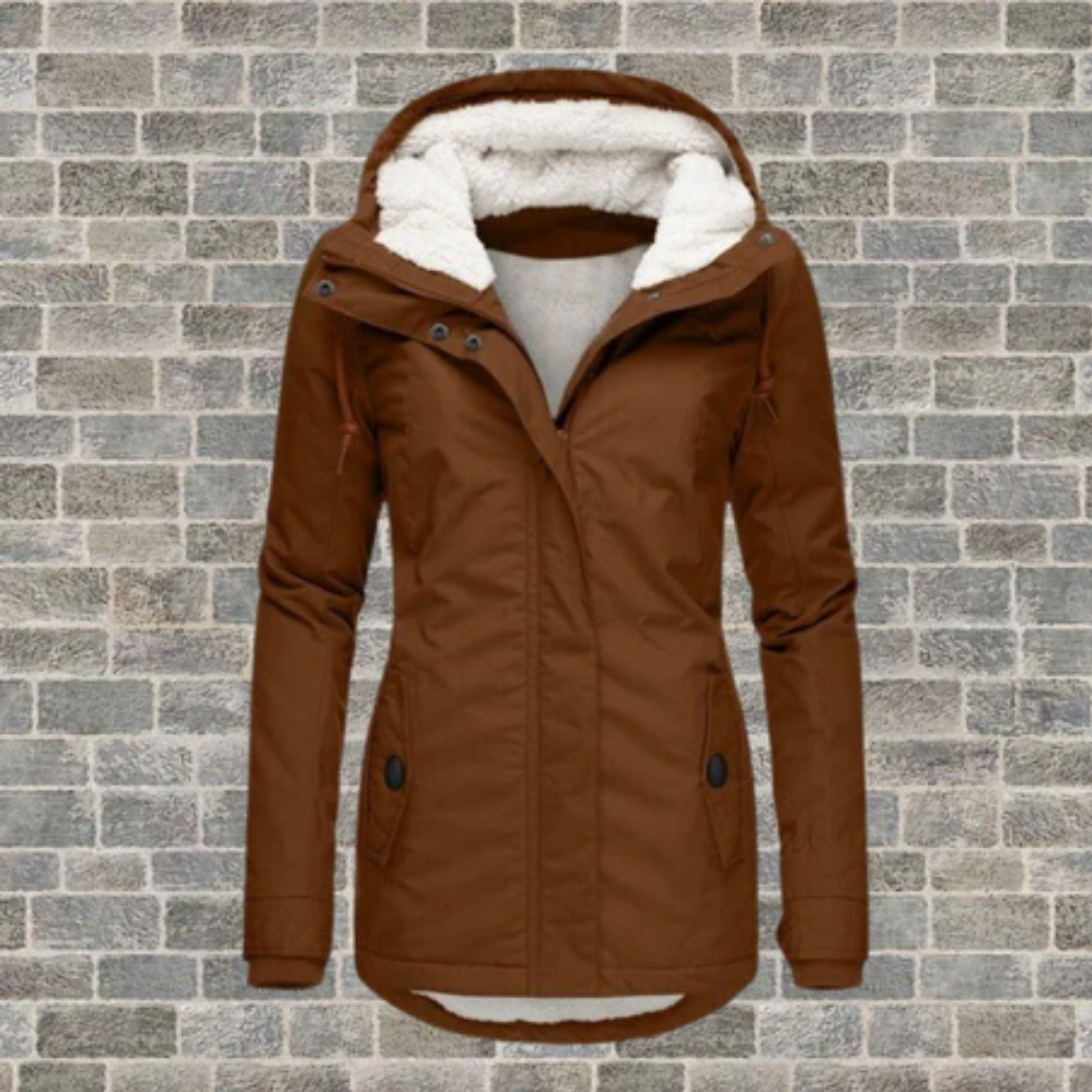 Arizona | Winter Zip Down Parka Jacket For Women