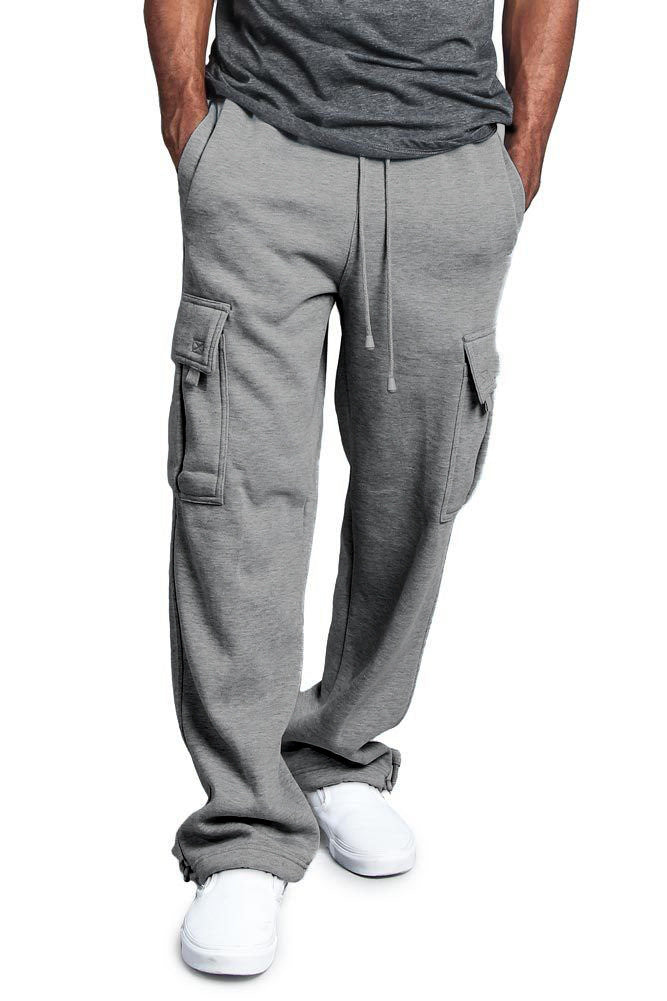 Casual sports multi-pocket trousers