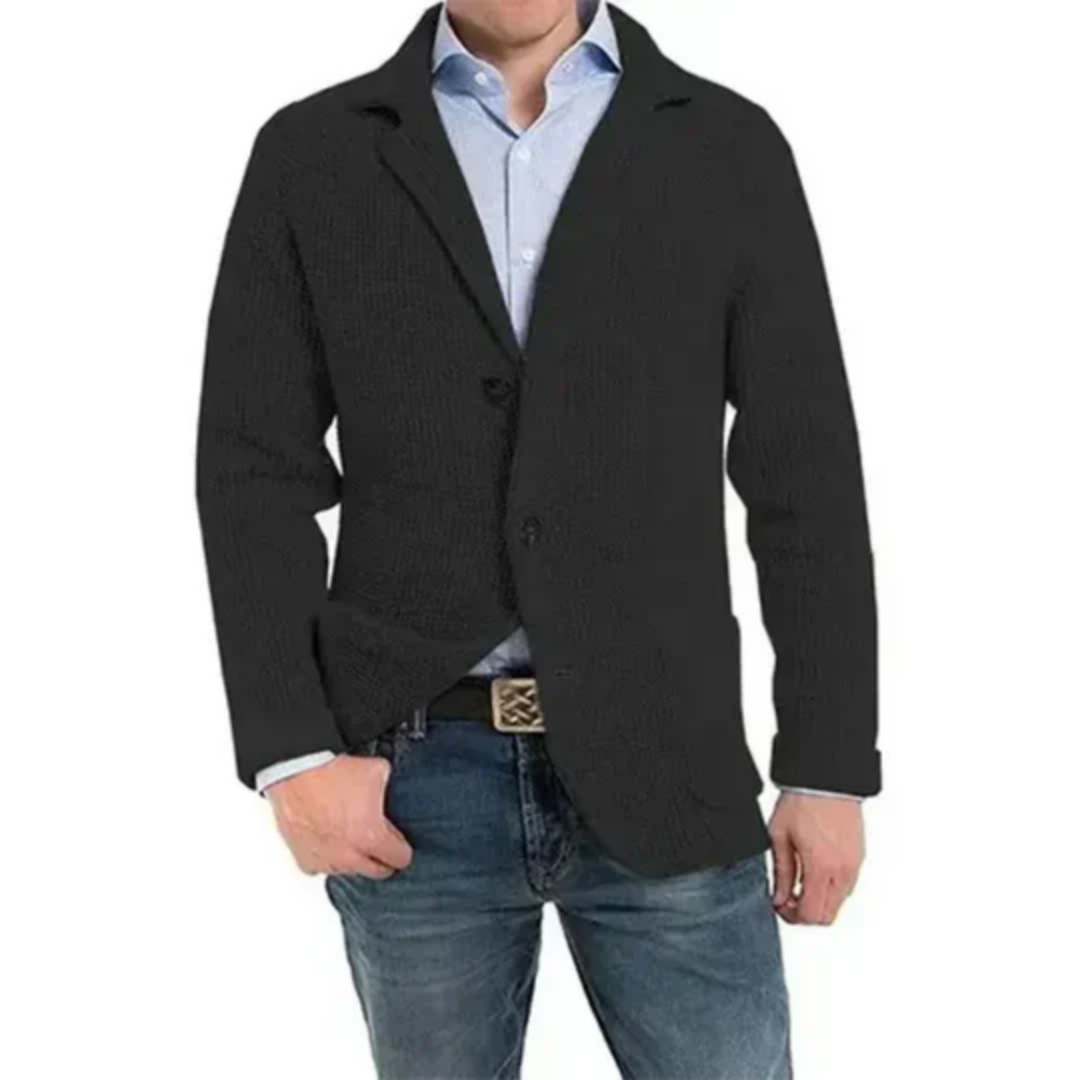 Aljur | Casual Work Lapel Collar Blazer For Men