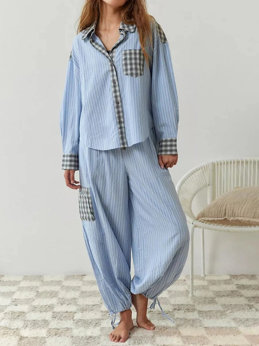 Cosy & loose pyjama set for soothing nights