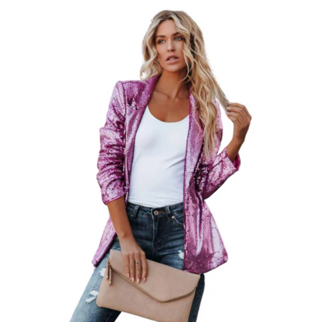 Beaton | Evening Sequin Blazer For Women