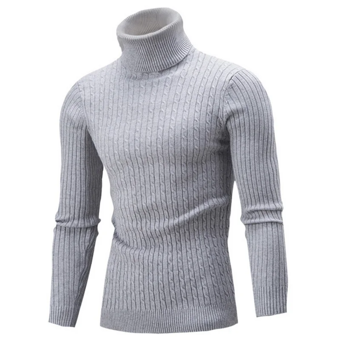 Keith | Turtleneck Knit Sweater For Men