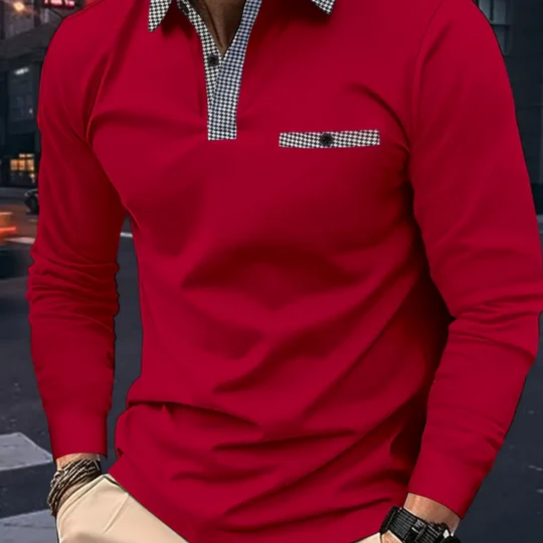 Luis | Casual Long Sleeve Shirt For Men