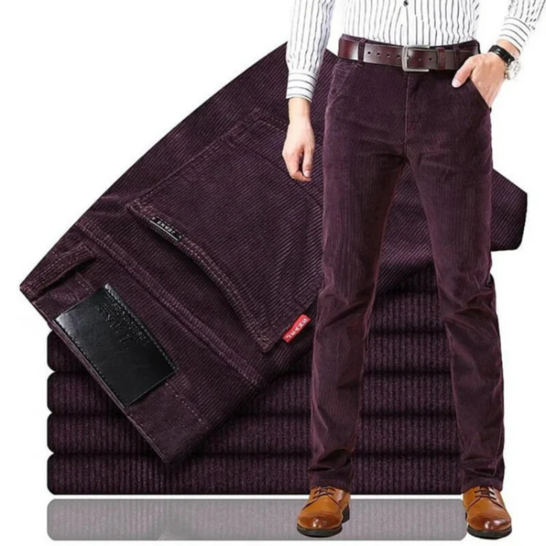 Welmar | Corduroy Formal Pants For Men