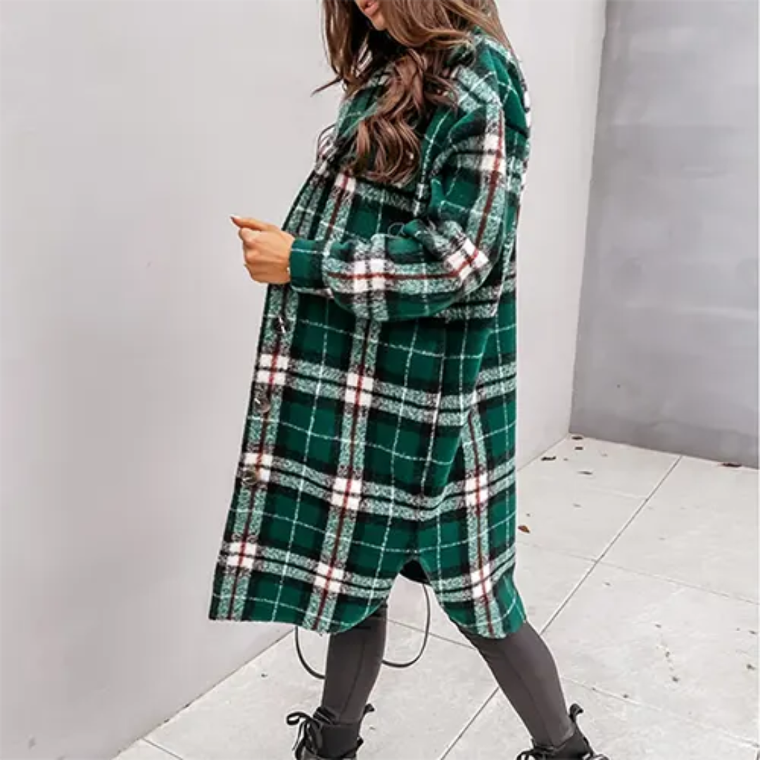 Rosa | Plaid Winter Coat For Women