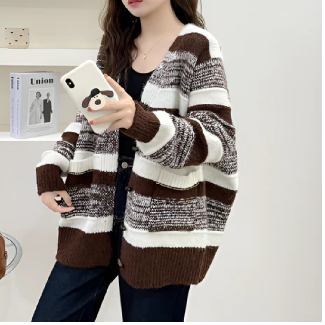 Alicia |  Winter Warm Oversized Cardigan For Women