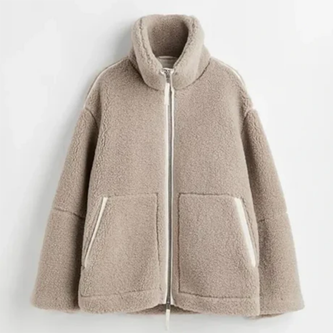 Lenien | Winter Warm Thick Zip Up Jacket For Women