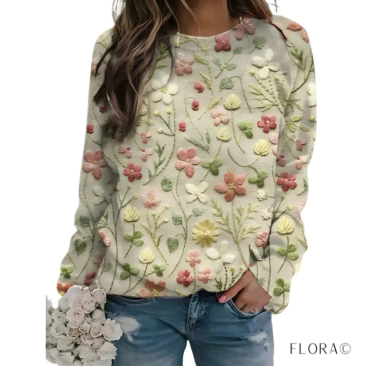 Flora™ - Floral Sweater