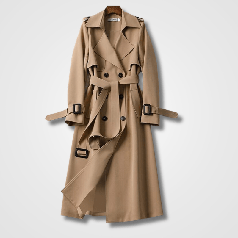 Weatherproof Elegant Trench Coat for Women