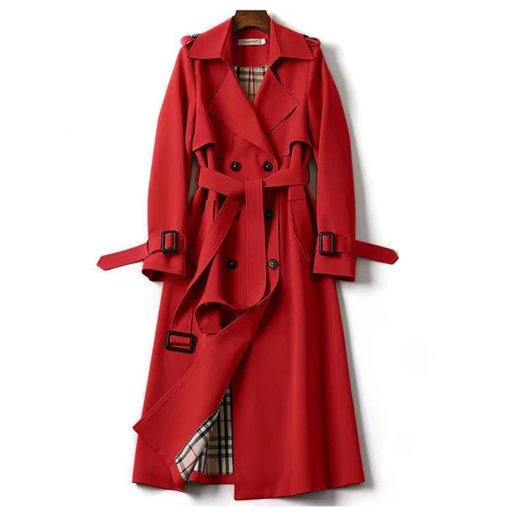 Women's Trench Coat with Classic Design